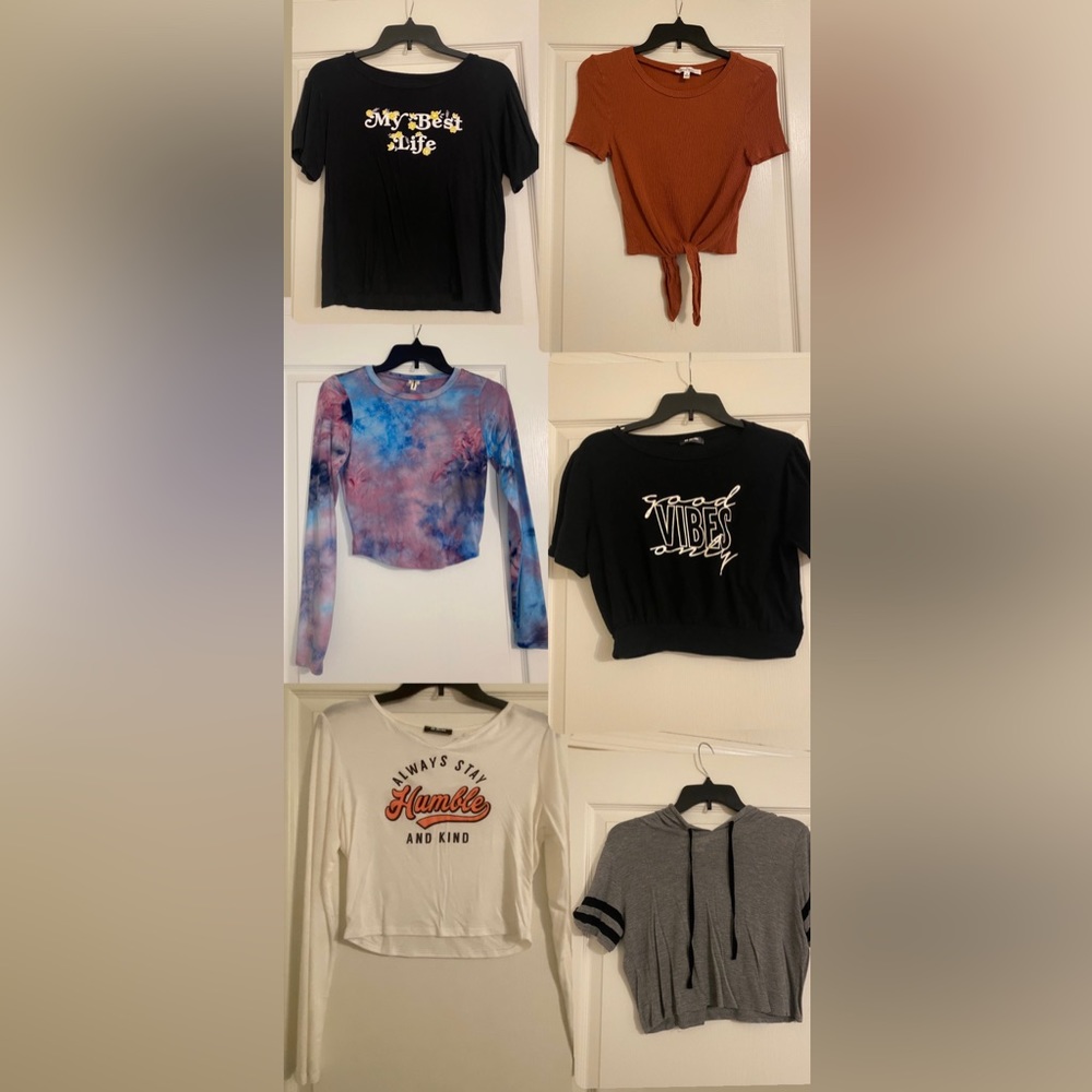 6 Crop Tops